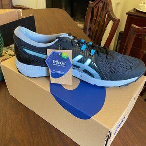 Asics gel-course glide golf shoe: Brand new in box, size 13 Black/Silver